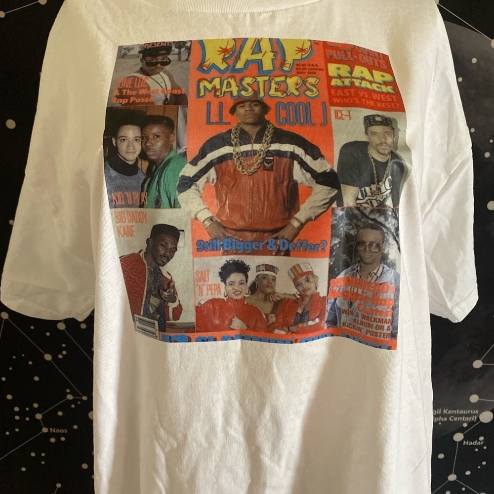 90’S hip hop cover graphic tee. - Picture 3 of 4
